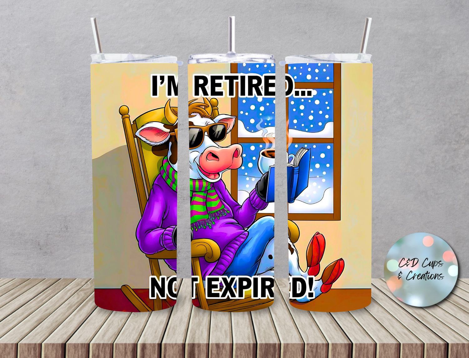 Retired not Expired Cow