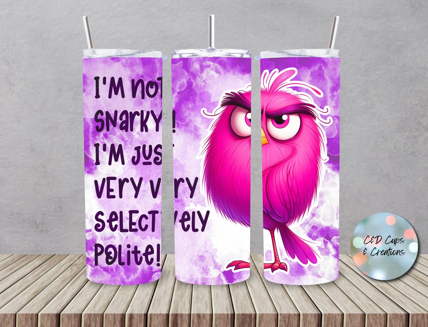 Sarcastic Crazy Birds (Multiple Images)