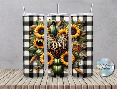 Love Sunflower Heart