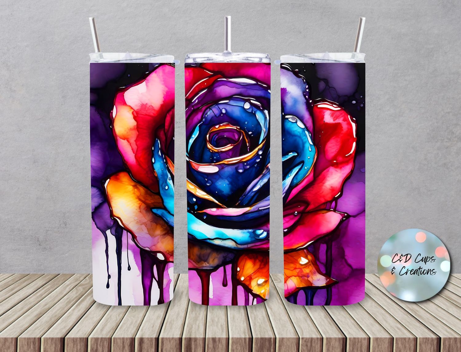 Neon Rose