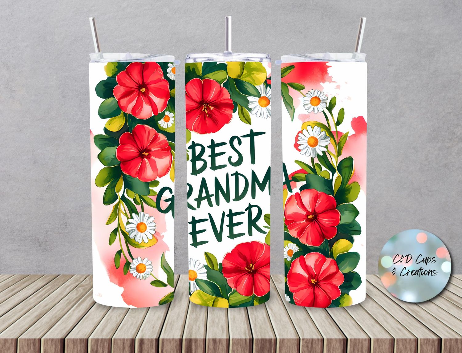 Best Grandma Ever Red