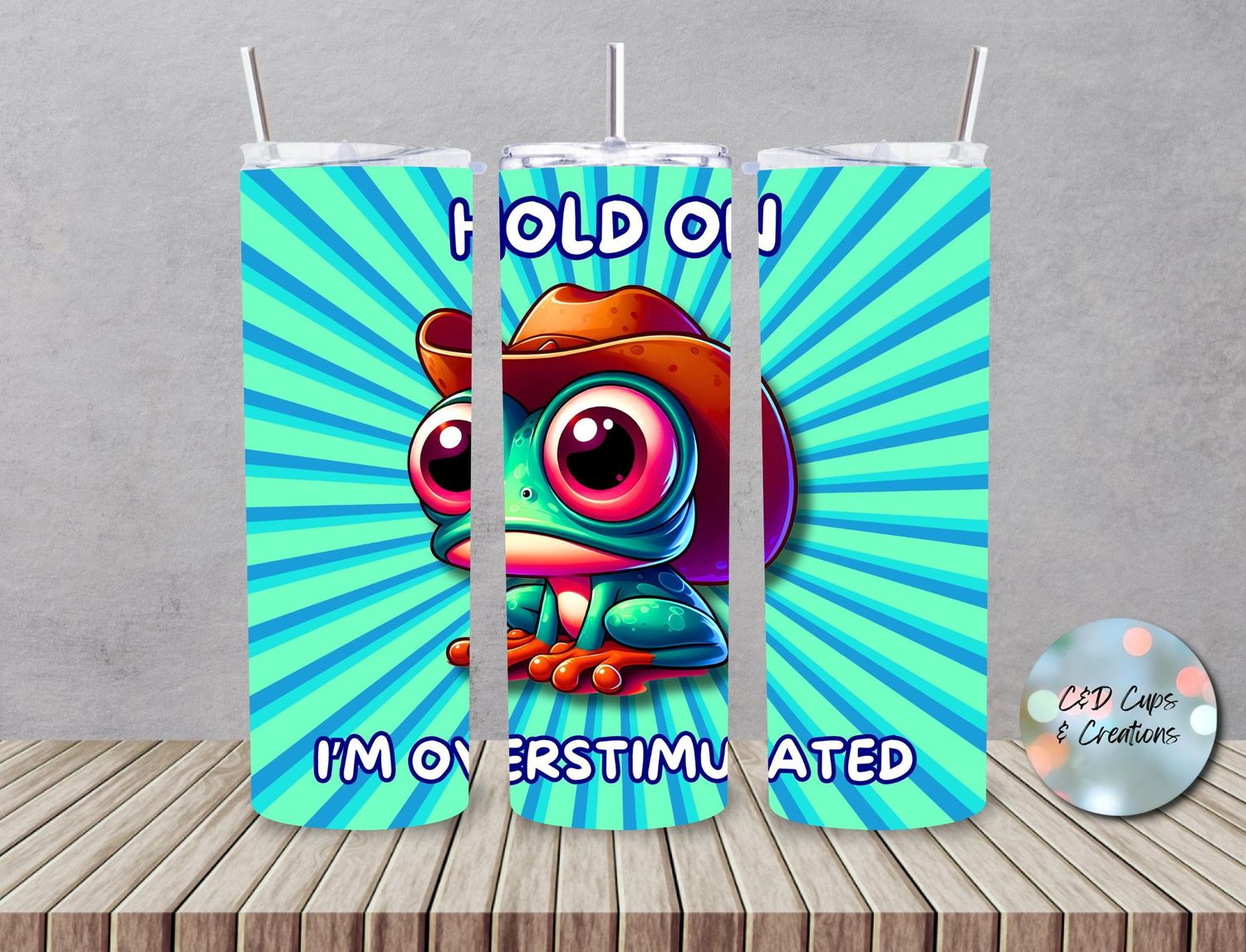 Overstimulated Frog