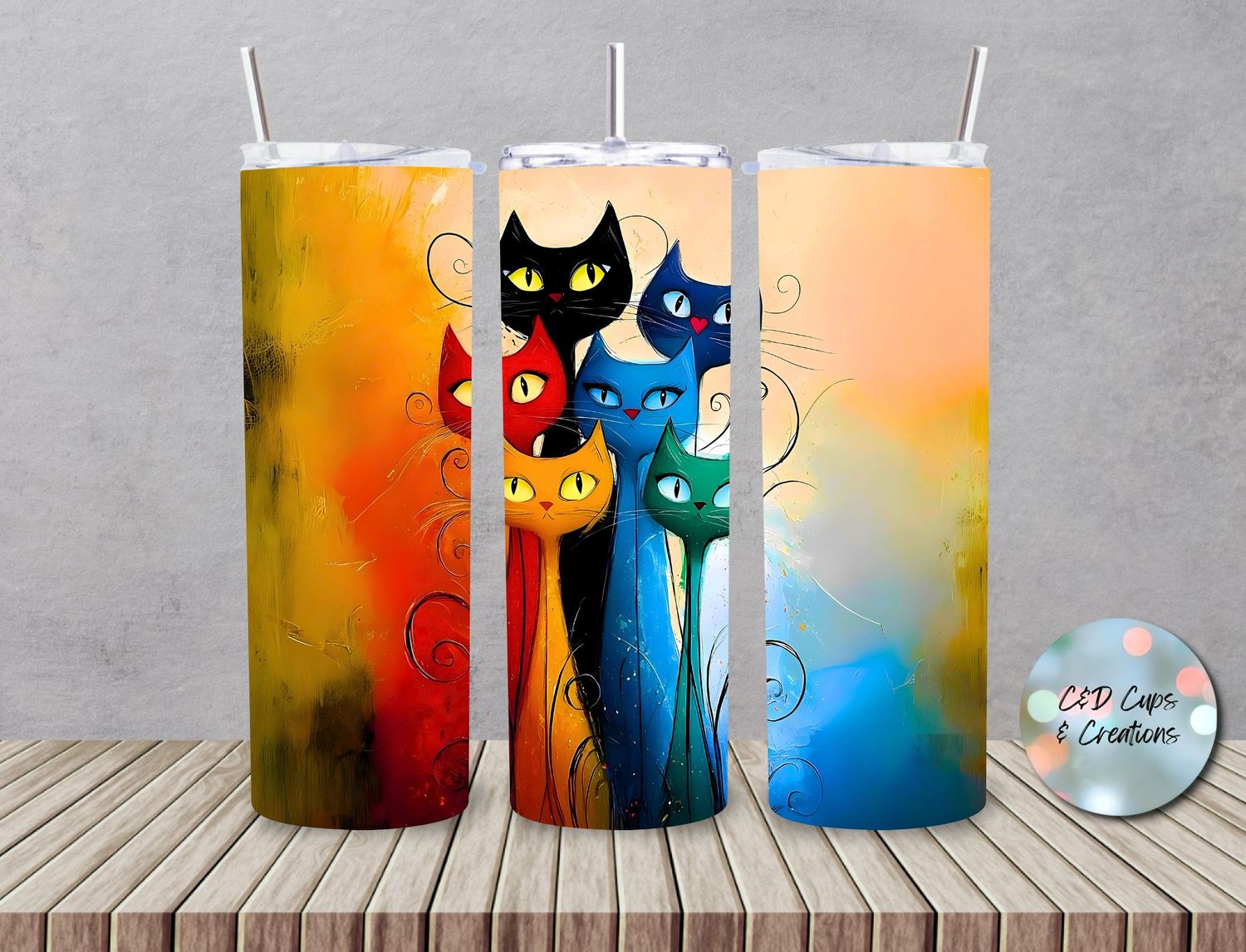 Long Neck Cats