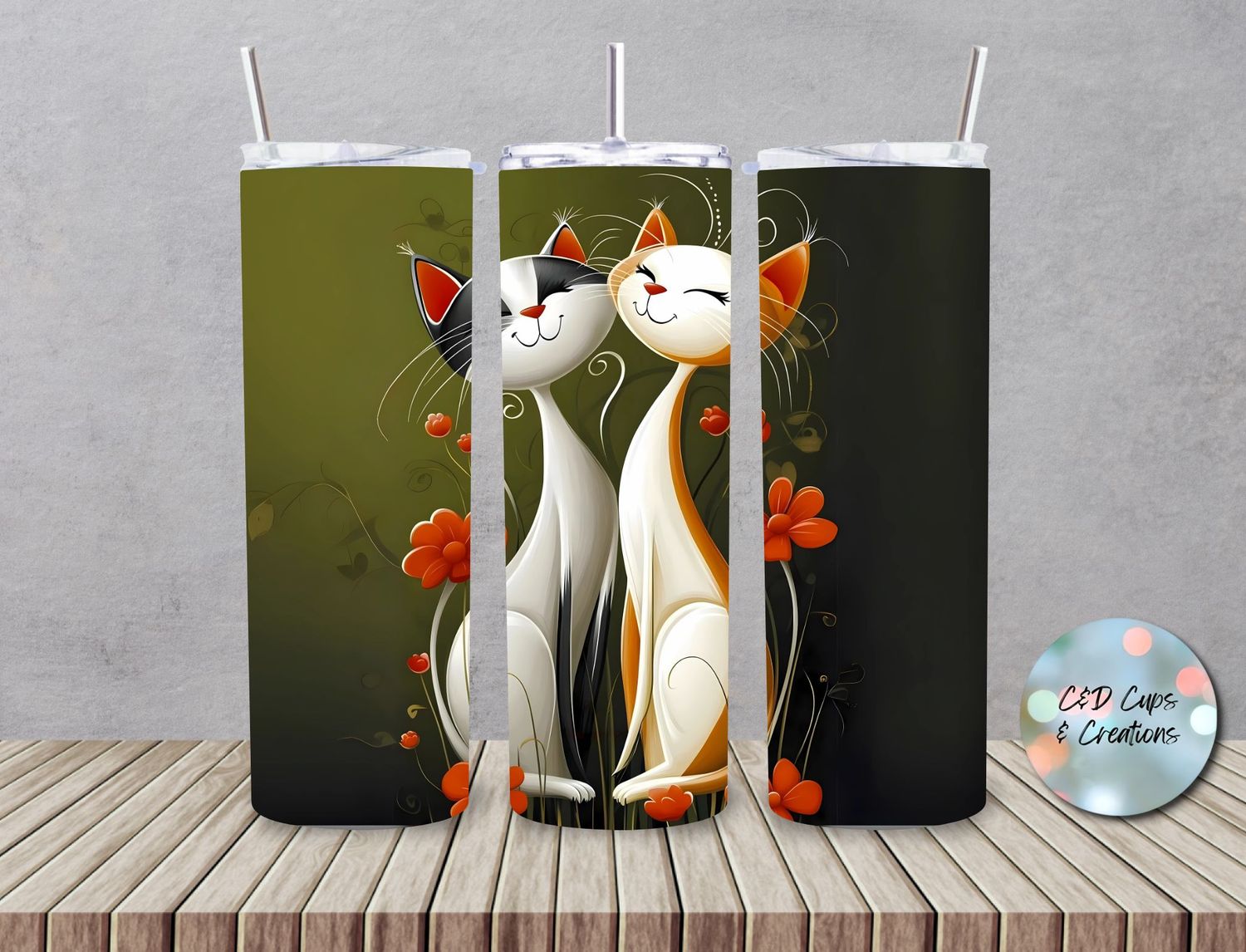 Cute Cat Couple