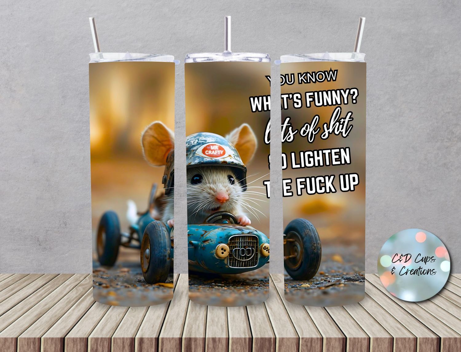 Digital Mr Crafty Mouse Racing