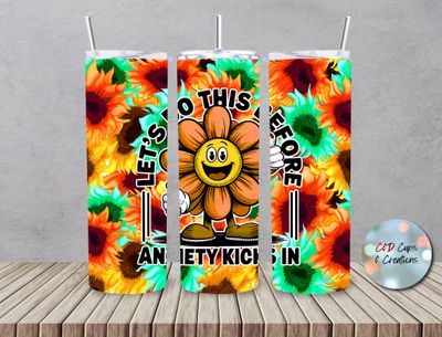 Digital Anxiety Sunflowers