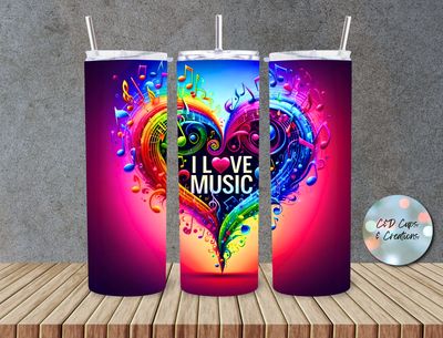 I Love Music Heart