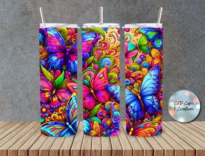 Neon Butterflies