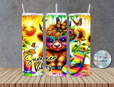 Summer Vibes Cow