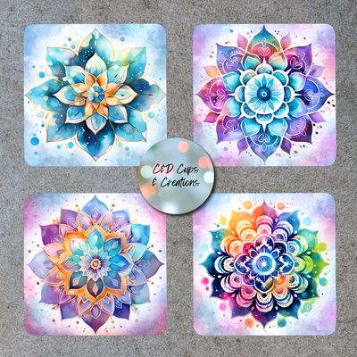 Mandala Coasters