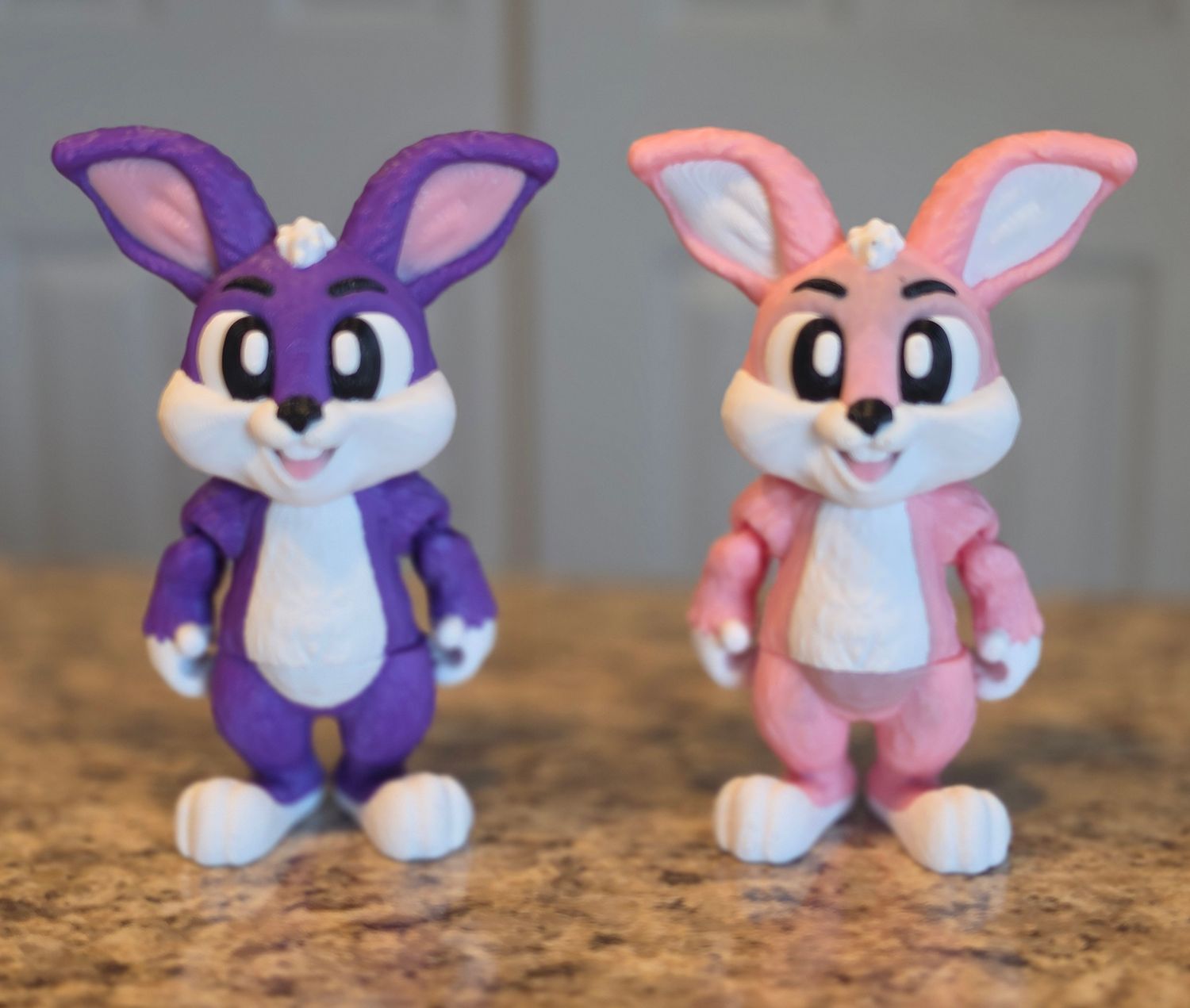 3D Articulated Bunny Standing