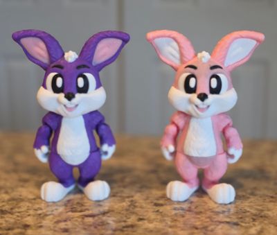 3D Articulated Bunny Standing
