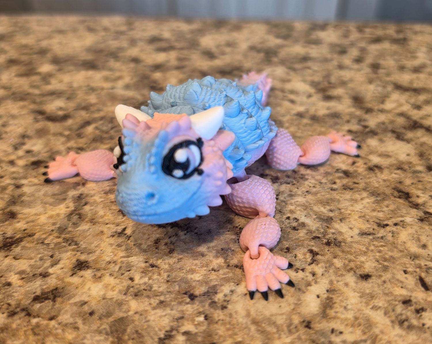 3D Articulated Horned Lizard