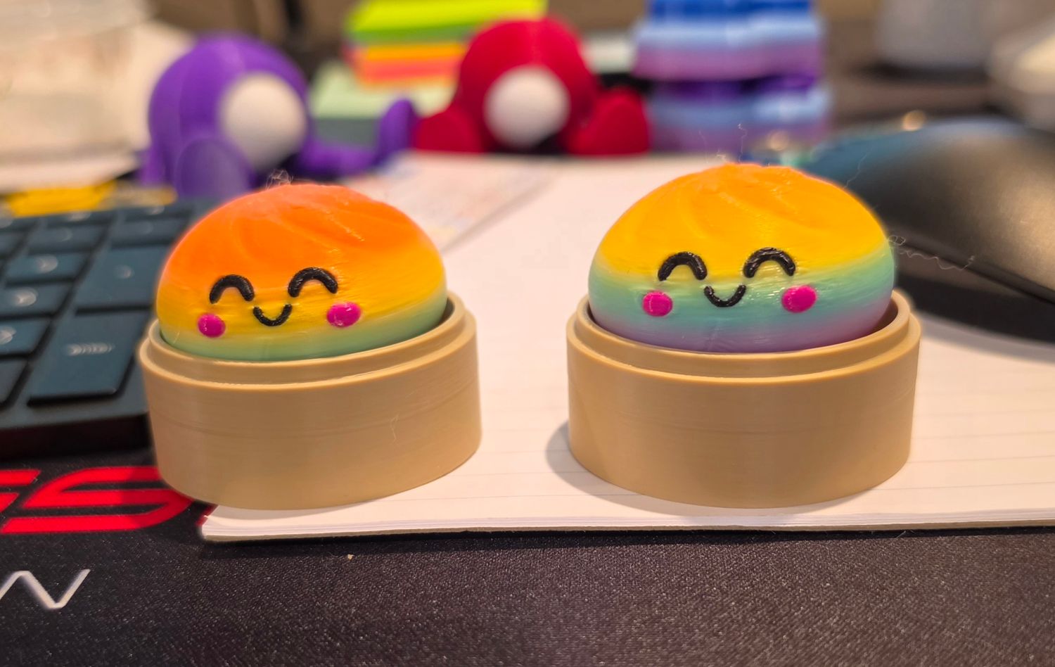 3D Dumpling Clickers