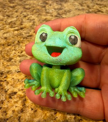 3D Frog Magnet