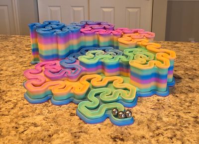 3D Large Marble Run