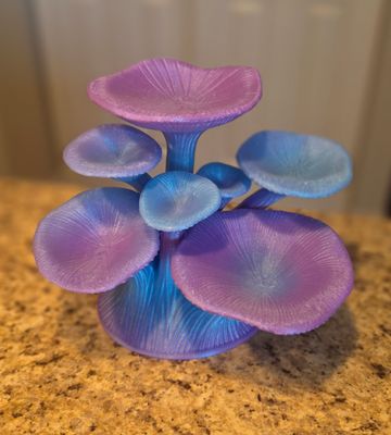 3D Mushroom Jewelry Trinket Stand