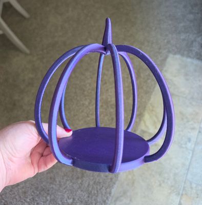 3D Pumpkin Cage Decor