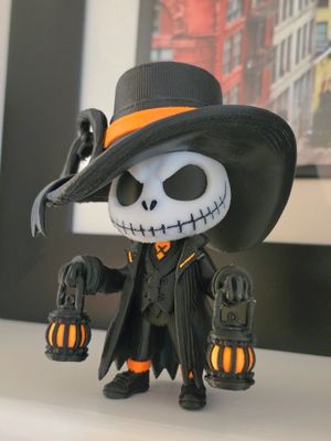 3D Jack Skellington Figure