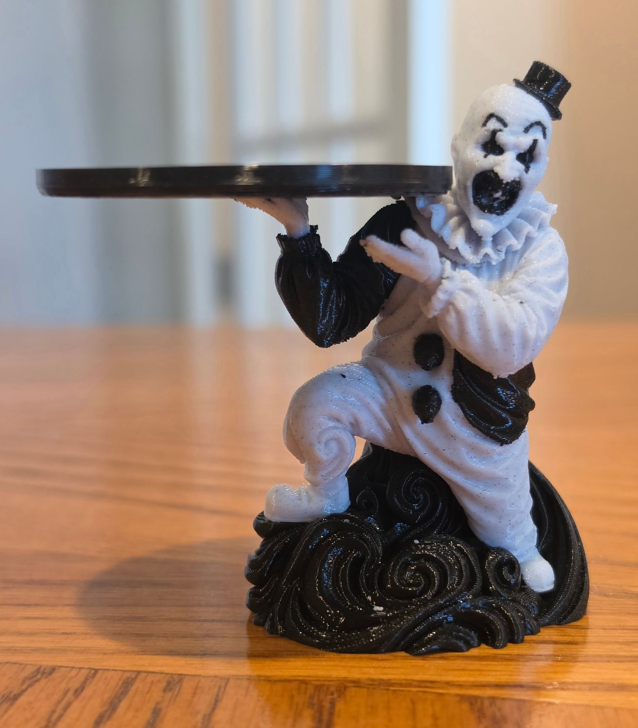 3D Terrifier Tealight Candle Holder