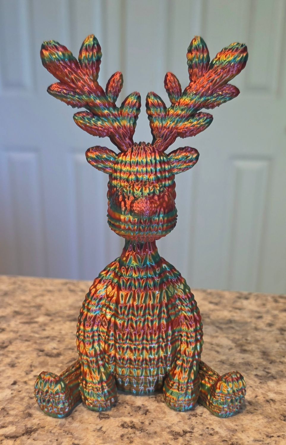 3D Red Green Deer