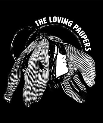 Loving Pauper Black Logo Band T-Shirt