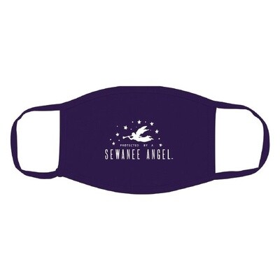 Mask - Protected by a Sewanee Angel, purple
