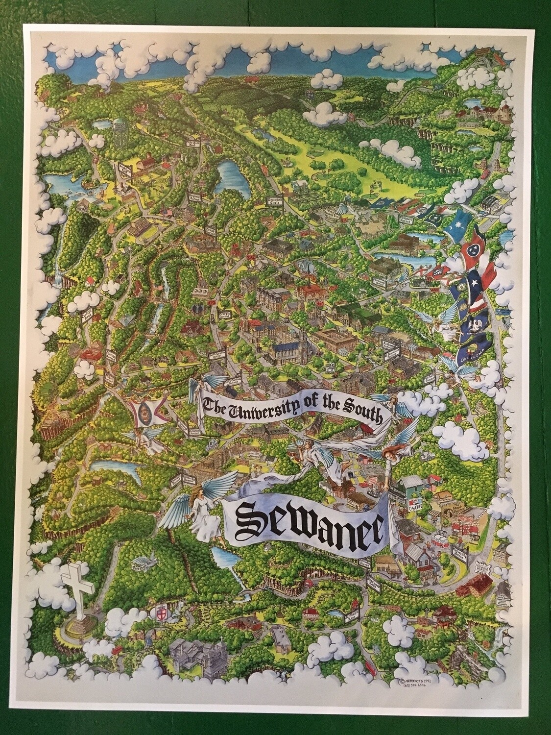 Vintage Sewanee Poster