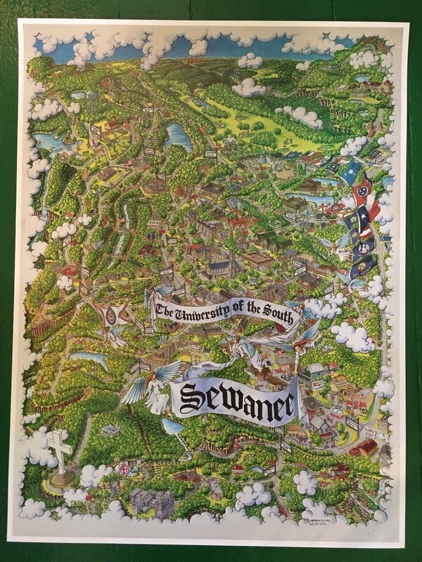 Vintage Sewanee Poster