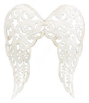 filagree angel wings, 24"