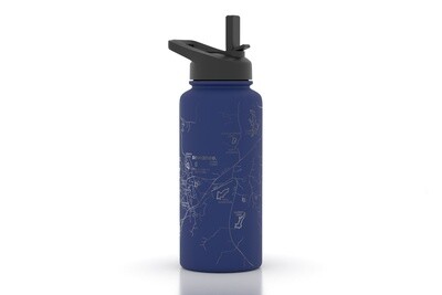 Sewanee map 32oz insulated hydration
