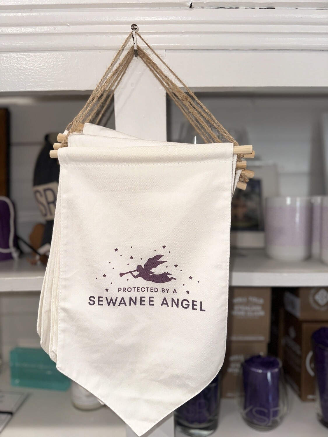 Protected by a Sewanee Angel Banner