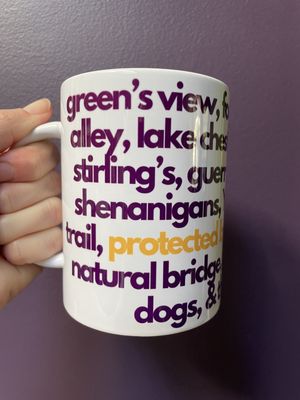 15 oz Sewanee Highlights mug