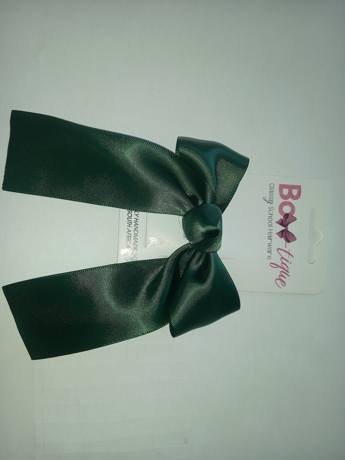 Sports BOW-Green-Claw Clip