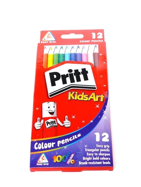 Pritt Pencil Crayons 12