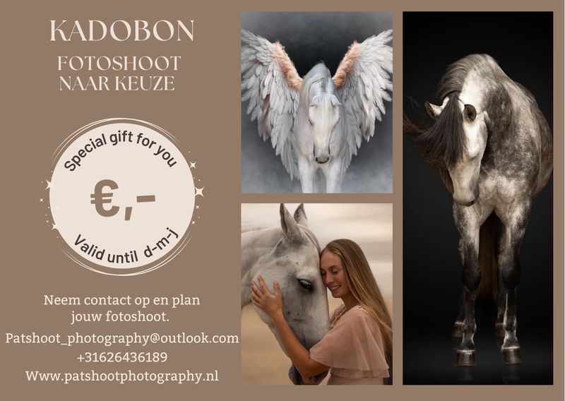 Cadeaubon Fotoshoot naar keuze
