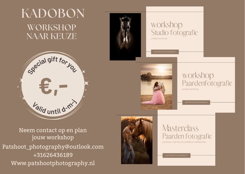 Cadeaubon Workshop naar keuze