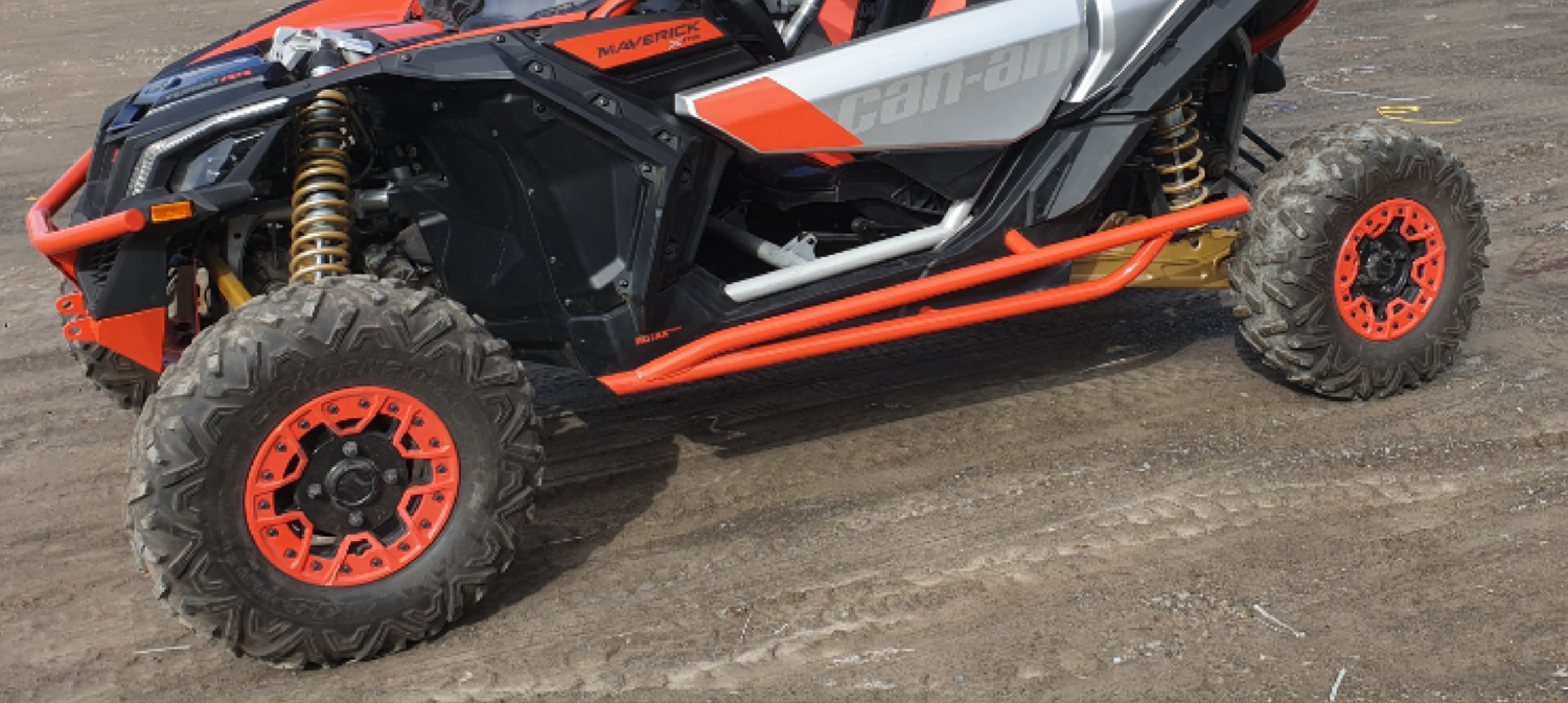 CanAm X3 2Seater Tree Kickers/Nerf Bars