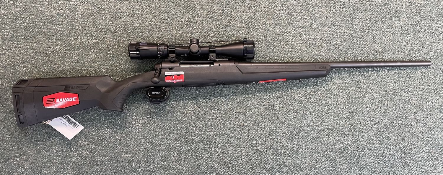 Savage Axis II XP 65 Creedmoor Scope Combo