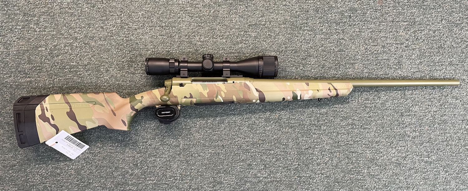 Savage Axis II Bazooka 6.5 Creedmoor Scope Combo