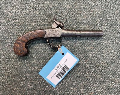 Cook Screw Barrel Pistol 45 Cal. (Antique Status)