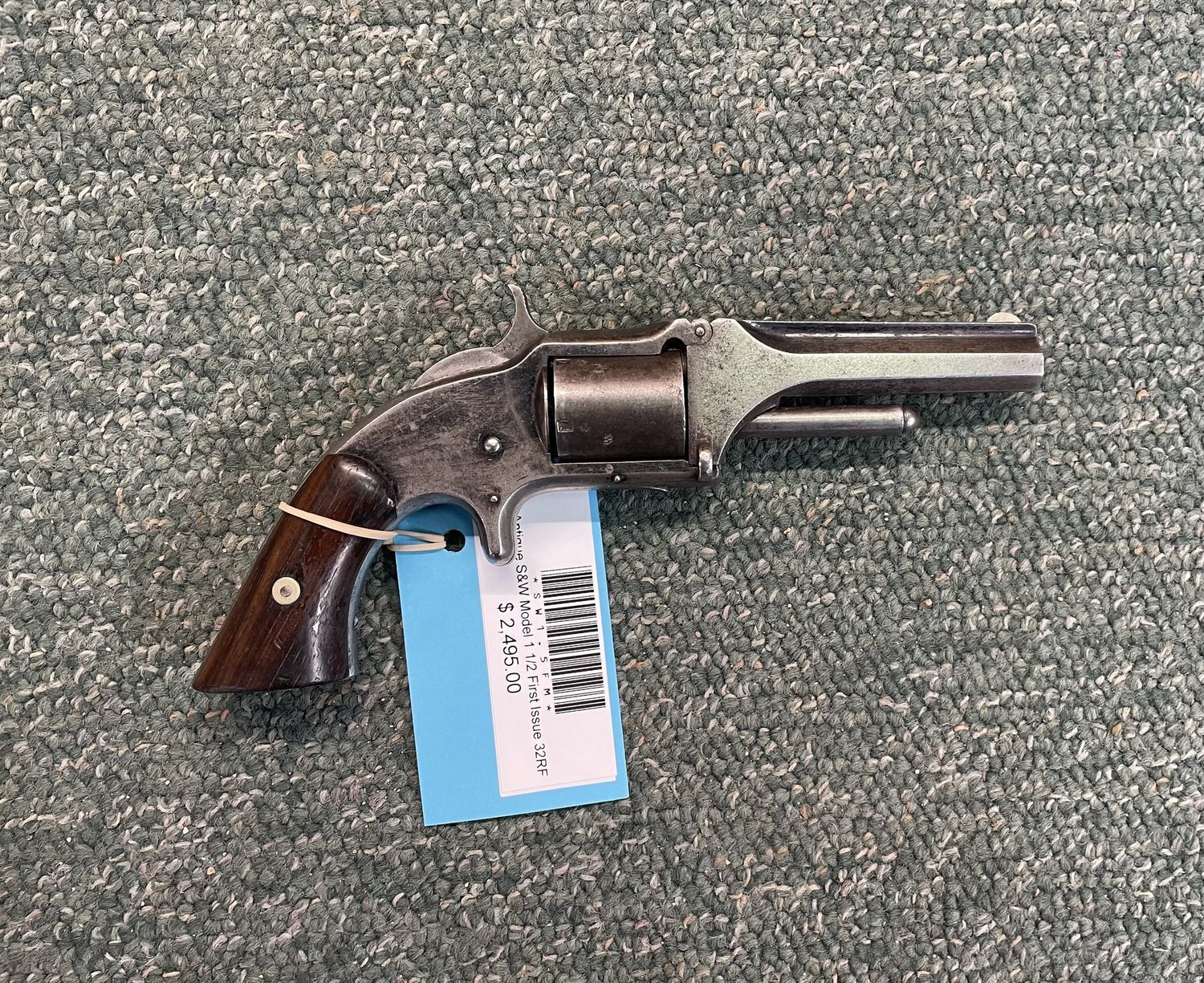 S&amp;W Model 1 1/2 First Issue 32 Rimfire (Antique Status)