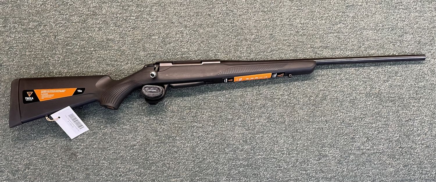Tikka T3x Blued Synthetic 22-250 Rem.