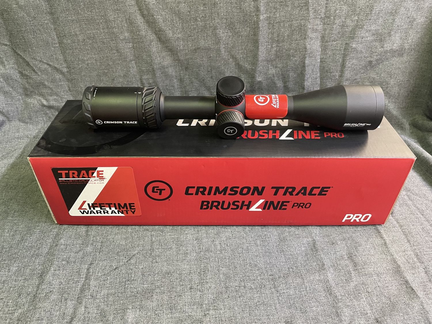 Crimson Trace Brushline 3-9x40 PLEX Reticle