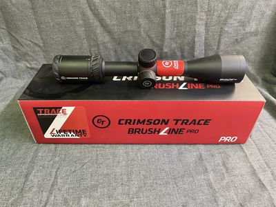 Crimson Trace Brushline 3-9x40 PLEX Reticle