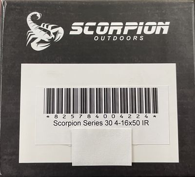 Scorpion Series 30 4-16x50 IR