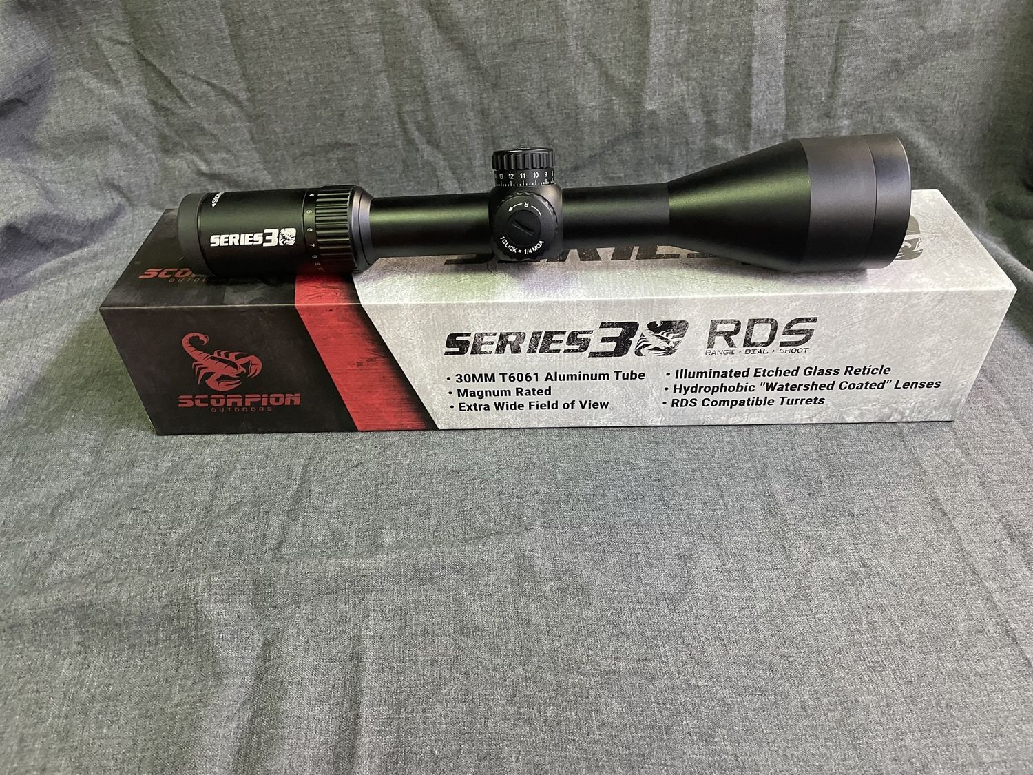 Scorpion Series 30 3-12x56 IR