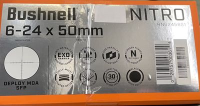 Bushnell Nitro 6-24x50 Deploy MOA SFP