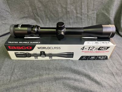 Tasco World Class 4-12x40 30/30 Reticle