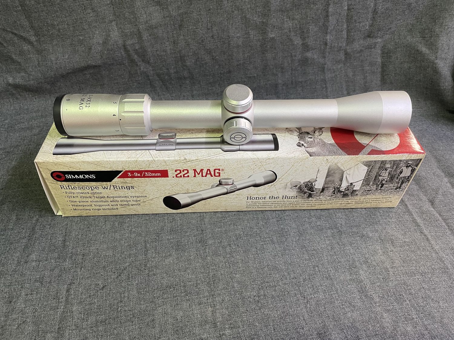 Simmons 22 Mag 3-9x32 Silver